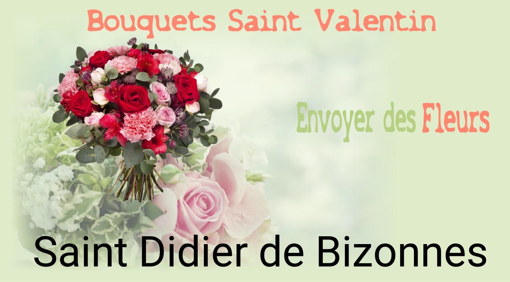 Roses de Saint-Valentin livrées à Saint-Didier-de-Bizonnes